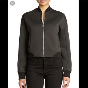 William rast bomber jacket scuba feel. size M